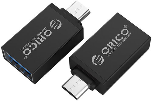 ORICO Micro USB to USB-A OTG Adapter Black - Átalakító - Fő fotó