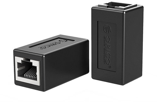 ORICO RJ45 Ethernet F/F Cable Extender Black - Kupplung - Hauptbild