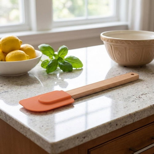 Orion Kitchen squeegee wood/silicone 26 cm - Scraper - Main image