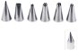 Stainless-steel Decoration Tip 6 pcs - Rod tip