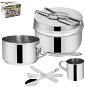 Orion Camping Stainless-steel Dining Set, 7pcs - Dish Set