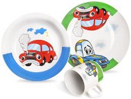 AUTO Car Porcelain Dining  Set for Children 3 pcs - Children's Dining Set