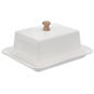 ORION Butter dish square WHITELINE 17x14 cm - Butter Dish