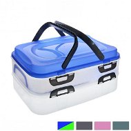 ORION Box UH Picknick 2 Etagen mit Griffen Mix - Lunchbox