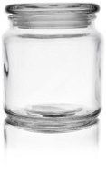 Container Glass Jar with Lid 0.58l Round - Dóza