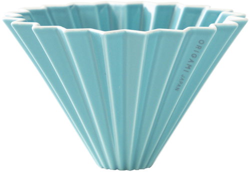 Origami Dripper ceramic M turquoise - Dripper  - Main image
