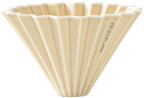 Origami Dripper ceramic M beige - Dripper  - Main image