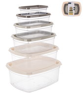 ORION Container Easy rectangle 6 pcs mix UH - Storage Jar