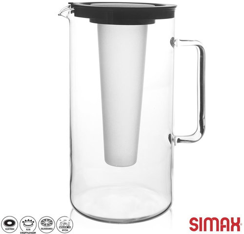 Glass Jug + UH Ice Insert 2.5l - Pitcher - Main image