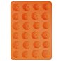 Orion Silicone Wreath Mould 24 Small Orange - Baking Mould