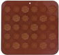 ORION Silicone Mould for Chocolate FLOWERS 30 Brown - Mould