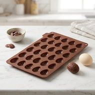 ORION chocolate Easter egg mould 30 brown silicone - Baking Mould