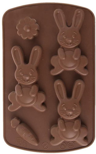 ORION Silicone HARE Form, BROWN - Mould - Main image