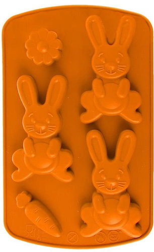 ORION Silicone Form HARE ORANGE - Mould - Main image