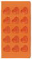 HEART Silicone Mould for Chocolate, 15 - ORANGE - Mould