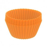 Orion Silikon Cupcake/Muffin-Form - 12 Stück - orange - Förmchen