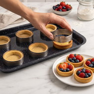 ORION Formička/Ráfek na tartaletky průměr 8 cm 6 ks nerez - Cookie-Cutter