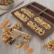 ORION Muesli bar mould 8 brown silicone - Baking Mould