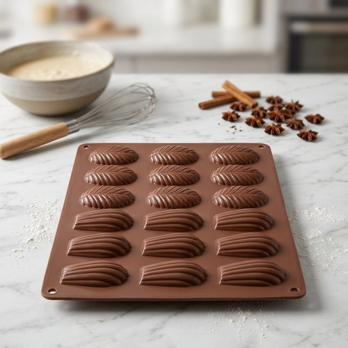 ORION Dough mould 18 brown silicone - Baking Mould - Main image
