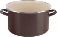 ORION Topf 11,5 l Emaille BROWN Lem - Topf