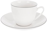 ORION Decora cappuccino Hrnek + podšálek 0,21 l 2 ks porcelán - Hrnek