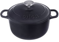 ORION Topf 5,2 l mit Deckel aus Gusseisen SMALT - Topf