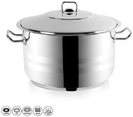 Gastro Stainless-steel Pot 26l Lid - Pot