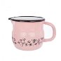 Orion Enamel Mug Pink LOUKA Belly 10cm - Mug