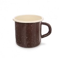 Orion Enamel Mug BROWN 8cm - Mug