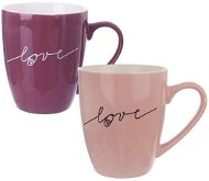 Mug LOVE Porcelain Mug, 0.38l 2 pcs - Hrnek