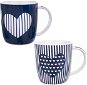 Mug Orion JUST LOVE Porcelain Mug, 390ml, 2pcs - Hrnek