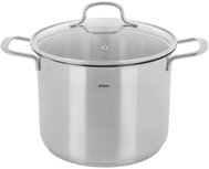 ORION Hrnec nerez ANETT Glass 10,7 l poklice sklo - Pot