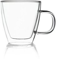 Mug Double-walled Glass Mug 0.18l - Hrnek
