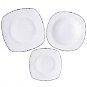 Orion Dining Set 18 pcs Square Dots - Dish Set