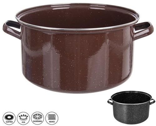 ORION Kastrol smalt BROWN LEM 19 l - Kastrol - Hlavní obrázek