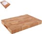 ORION Krájacia doska gumovníkové drevo 35 × 25 × 3,3 cm - Doska na krájanie
