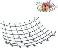 Fruit Basket, Chrome 28x28 - Basket