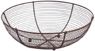 Fruit Wire Basket Diameter of 30cm BROWN - Basket