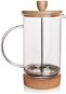 Glass/Stainless-steel/Bamboo Coffee Pot CORK 1l - French Press