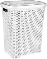 ORION UH RATAN HOBBY WHITE - Laundry Basket