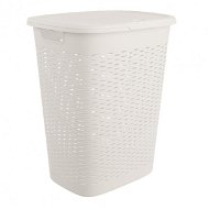 ORION Laundry Basket with Lid UH LOOP 47l WHITE - Laundry Basket