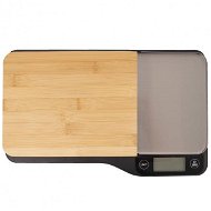 Orion Kitchen Scale Bamboo 5 kg+Chopping Board - Kitchen Scale