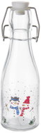 ORION Flasche Clipverschluss SCHNEEMANN 0,16 l Glas/Metall - Flasche für Alkohol