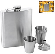 Hip Flask ORION Stainless steel pocket bottle set HOME - Placatka