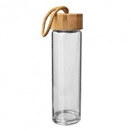 ORION Fľaša sklo/bambus viečko + sitko 0,45 l - Fľaša na vodu