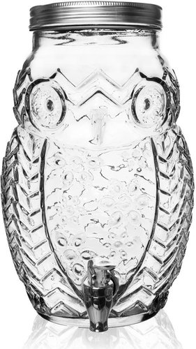 OWL Glass Bottle + Tap, 5.2l - Drinking Bottle - Main image