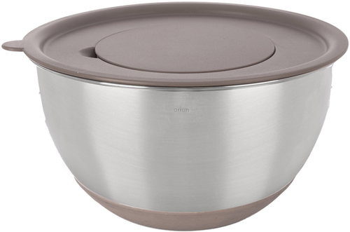 ORION Mísa nerez šlehací + UH víko Beige průměr 21,7 cm Main image ORION Mísa nerez šlehací + UH víko Beige průměr 21,7 cm - Bowl - Main image