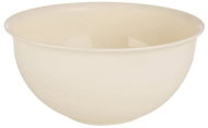ORION SANDY Bowls 13cm, Cream Plastic, 6pcs - Small Bowl