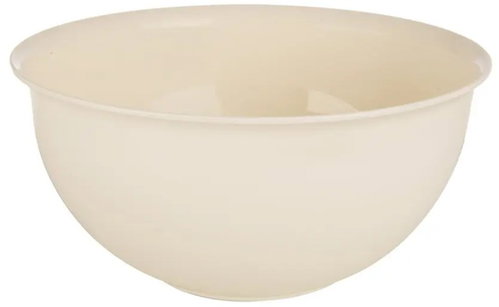 ORION SANDY Bowls 13cm, Cream Plastic, 6pcs - Small Bowl - Main image