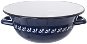 ORION Enamel Bowl diam. 26cm Blue-White - Bowl